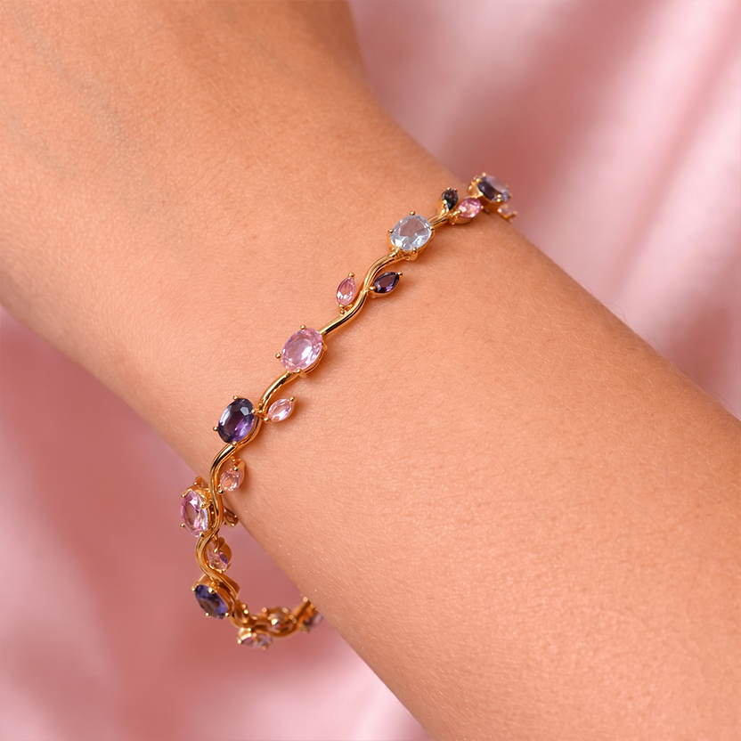 Pastel Tulip Bracelet With Perfect Gift Packing