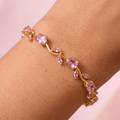 Blush Tulip Bracelet With Perfect Gift Packing