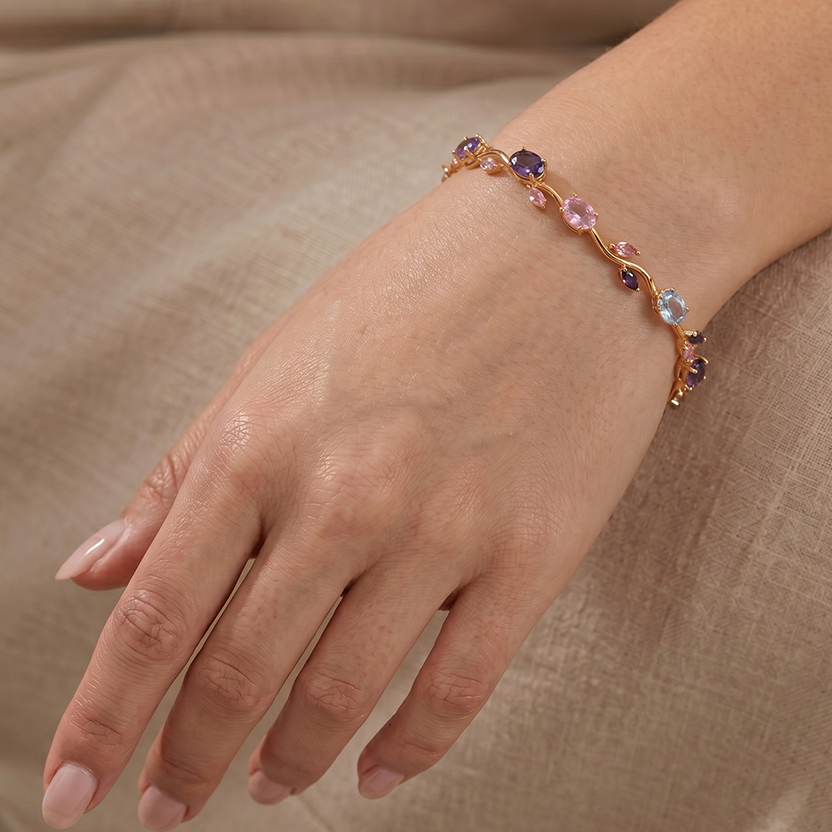 Pastel Tulip Bracelet With Perfect Gift Packing