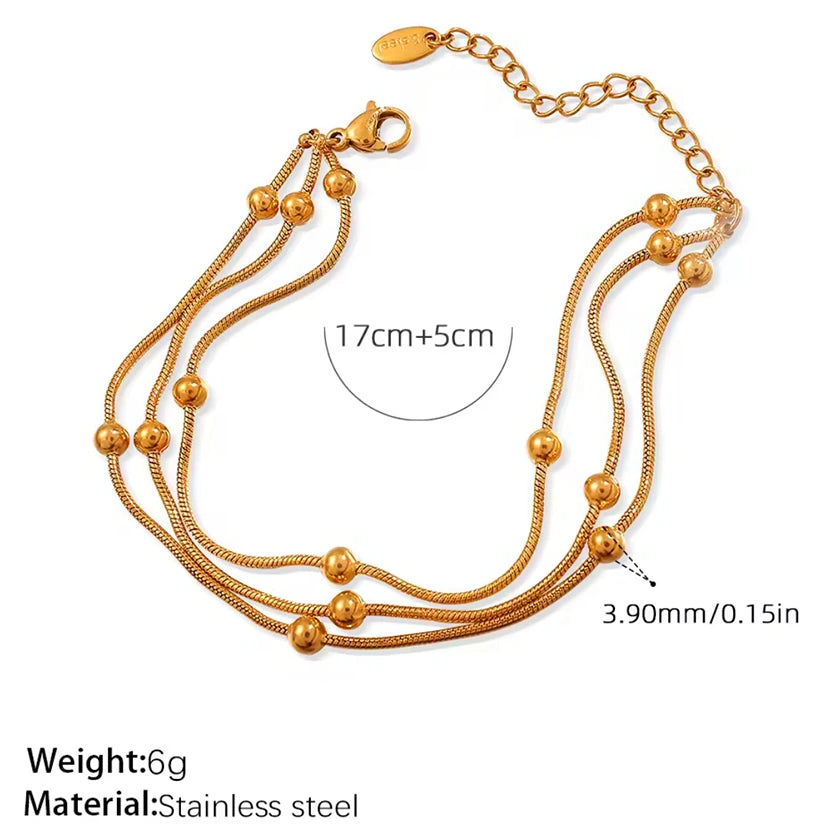 Orbit beads bracelet