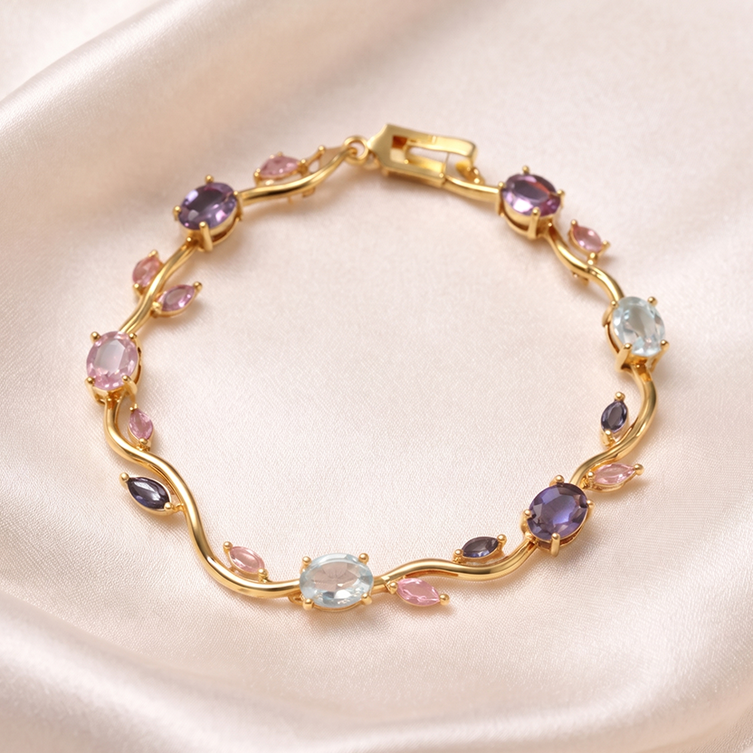 Pastel Tulip Bracelet With Perfect Gift Packing