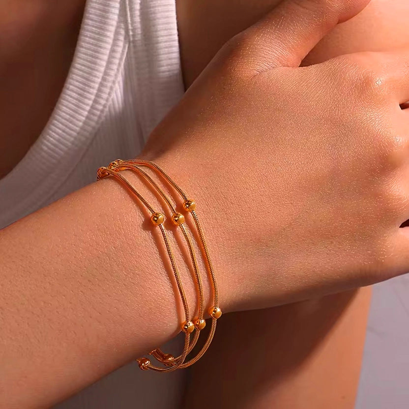 Orbit beads bracelet