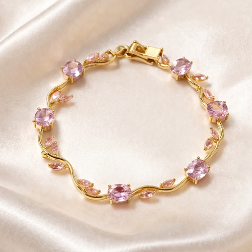 Blush Tulip Bracelet With Perfect Gift Packing