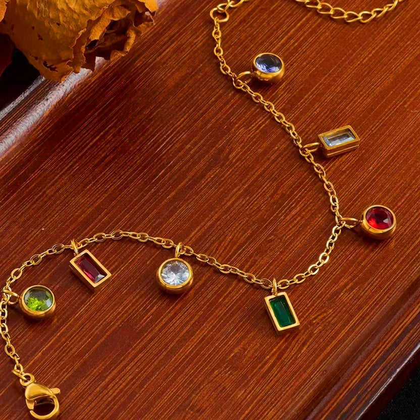 Multicolor Charm Bracelet