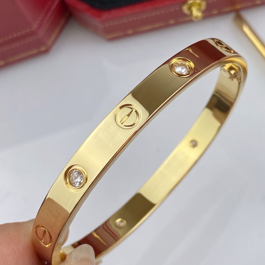 18k Gold Plated Cartier women's Bracelet