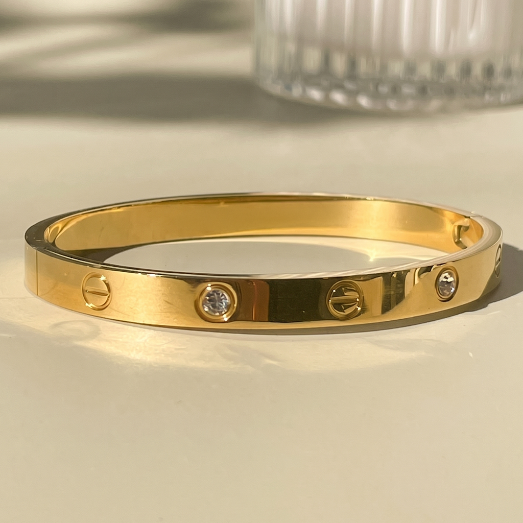 18k Gold Plated Cartier women's Bracelet
