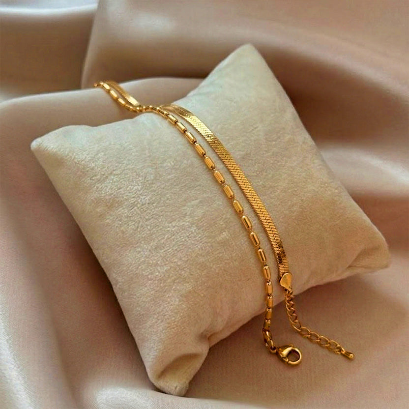 Layered Chain Bracelet