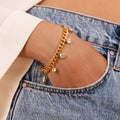 Crystal Charm Bracelet