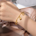 Lock Charm Bracelet
